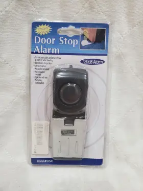 Dsa1 Ps Products Door Stop Alarm 120db Anti-theft Wedge Blocking Security Device