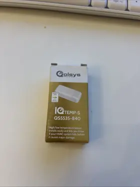 Qs5535-840 Qolsys Iq Temp-s Sensor 319.5 Mhz Only No Magnet Or Screws