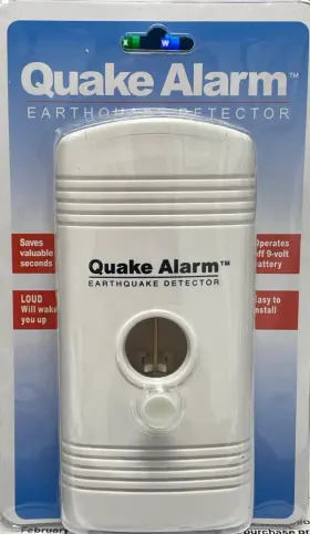 Qa-2000 Quakealarn Quake Alarm Earthquake Detector Qa-2000 Quakealarn Quake Alarm Earthquake Detector