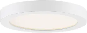Ost1708w Quoizel Outskirt Modern Super Flush Mount 8 In Width White Lustre