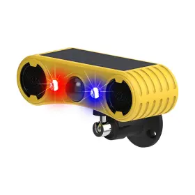 Ks-911w-y-x Qxmh Solar Outdoor Motion Sensor Alarm - Dog Barking&gunshot Sound 2 129d