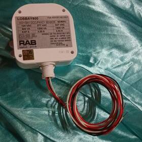 Rab Losbay800 High Bay Occupancy Sensor 120 Vac Hardwired Indoor White