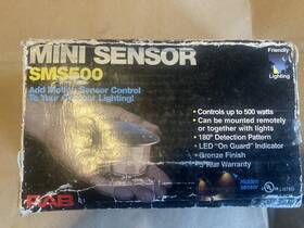 Rab Sms500 Mini Sensor Motion Control Outdoor Lighting