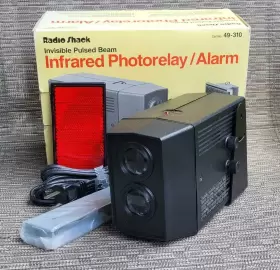 49-310 Radio Shack Invisible Pulse Beam Infrared Photorelay/ Alarm Inch New In Box