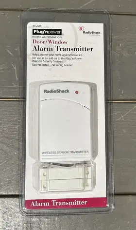 49-2585 Radioshack 040293102562 Radio Shack Home Alarm Sensor Transmitter Door Window Wireless Sealed