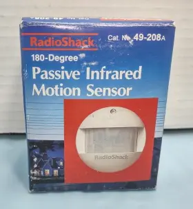 49-208a Radioshack 040293121815 Open Box Radio Shack Passive Infrared Motion Sensor