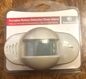09b16 Radioshack Radio Shack Portable Motion Detector/door Alarm Battery Not Included