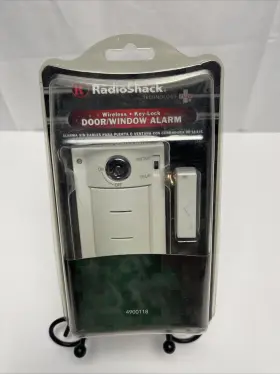 4900118 Radioshack 49-118 Radio Shack Wireless Key Lock Door Window Safety Alarm New Sealed