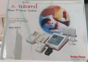49-2570 Radioshack Radio Shack Wireless Monitored Home Security System New In Open Box
