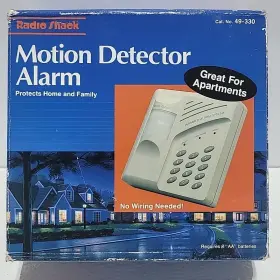 49-430 Radioshack 49-330 New Vintage Radio Shack Motion Detector Alarm