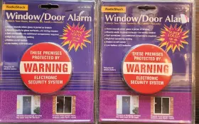 49-406 Radioshack Wireless Security Alarm Sensor System Home Window Door 2 Nib