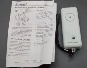 49-415a Radioshack Radio Shack Alarm Light Motion Sensor Instructions Vintage