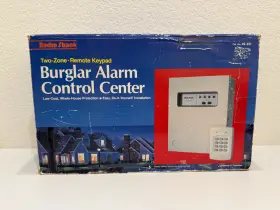 49-451 Radioshack Radio Shack Two Zone Remote Key Pad - Burglar Alarm Control Center Nib