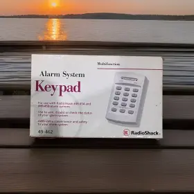 49-462 Radioshack Vintage Radio Shack Alarm System Keypad