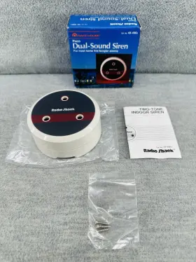 49-490a Radioshack Vintage Radio Shack - Safe House Indoor Dual-sound Piezo Siren Y1
