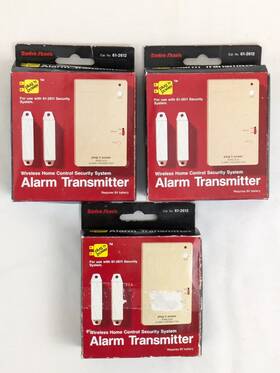 Radioshack 61-2612 Radio Shack Wireless Home Control Security System Alarm Transmitter X3
