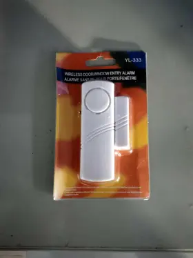 Rapidroo-shop 313094559546 New Longer Door Window Wireless Burglar Alarm With Magnetic Sensor Home Safety W