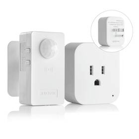 Rayzeek Rz061s Rz016w Wireless Motion Sensor Plug Kits No-wire Mini Pir Switch Control