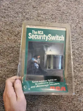 Rca 081543324013 Motion Sensor Outdoor Security Switch New In Package