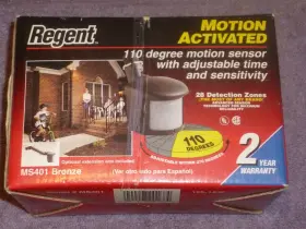 Ms401 Regent Motion Activated Sensor For Existing Lights Open Box Ms401 Regent Motion Activated Sensor For Existing Lights Open Box