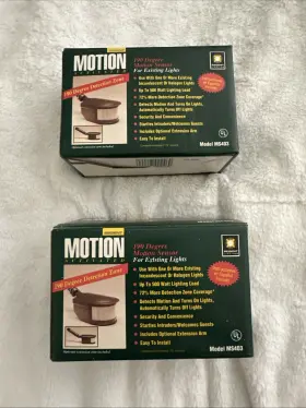 Ms403 Regent Set Of 2 Motion Activated Sensor For Existing Lights New In Boxes