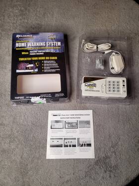 Reliance Thp202 Phone Alert Home Warning System Freezing Power Failure Monitor