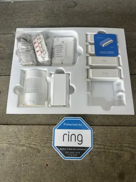 293939 Ring Security Alarm Contact Sensor Range Extender Motion Detector Set New