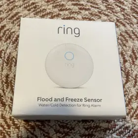 49689-19763-30616 Ring Flood And Freeze Sensor Wireless Z-wave Battery For Alarm