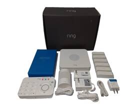 Ring 4hb1u90eno 10-pcs Wireless Motion Detector Alarm Security Kit With Base Station