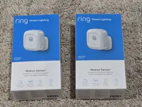 5sm1s8-bfc0 Ring Two Smart Lighting Motion Sensor - White- New Factory Sealed In Box