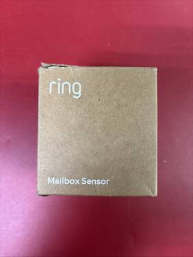 Ring 840414658882 Wi-fi Smart Mailbox Sensor - Black