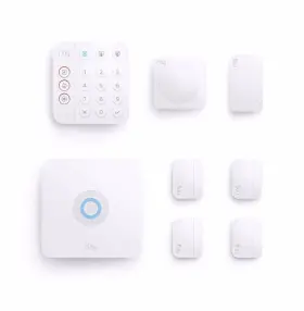 Ring 842861111262 Alarm 8-piece Security Kit 2nd Gen With 4 Sensors Motion Detector New Ring 842861111262 Alarm 8-piece Security Kit 2nd Gen With 4 Sensors Motion Detector New