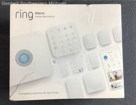Ring 842861111279 Open Box Alarm Home Security 10 Piece Kit
