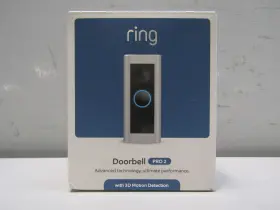 Ring 842861112931 Doorbell Pro 2 Security Camera - White