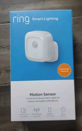 Rbms11939kv000872 Ring Smart Lighting Motion Sensor White