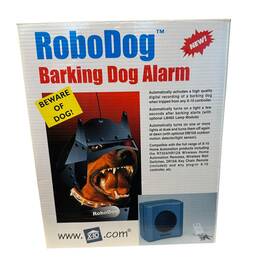 Robodog 099081332056 X-10 Barking Dog Alarm Model Pk-9000 Sd20a Indoor 120v With Remote Kr19a