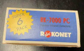 Rk-7000 Rokonet 6 Pack Of Vintage Passive Infrared Motion Detectors By Pc
