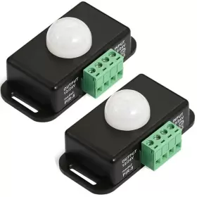 Rtnlit 313055544567 12v 24v Pir Sensor Led Motion Light Switch Body Infrared Detector