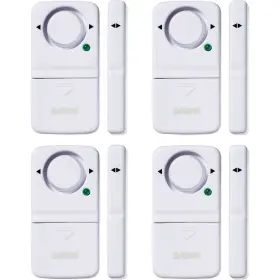 Hs-dwa-4 Sabre 5002751 Door Or Window Alarm 4-pk. 120db Model#