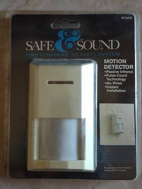 Safe & Sound Rc2070 Wireless Security System And Home