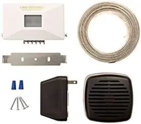 Safeguard Supply 313042592519 Door Buzzer For Business Entry- Made In The Usa Wired Pir Motion Sensor Doorbell