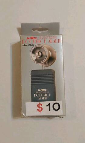 Saferex Sta-18005 Safe-rex Door Knob Alarm Anti-theft Security