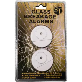 Safety Technology 747670300565 Glass Break Alarm 100db 2 Pack