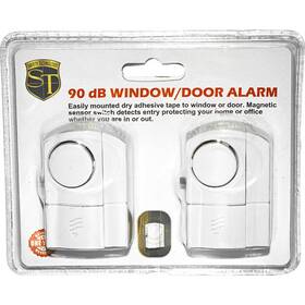 Safety Technology 747670300589 90db Magnetic Door/window Alarm 2 Pack