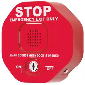 Safety Technology International 744759264565 Wireless Exit Stopper Multifunction Door Alarm System