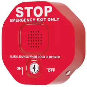 Safety Technology International 744759264565 Wireless Exit Stopper Multifunction Door Alarm System