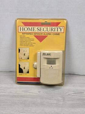 Safety Technology International 747670300022 Mini Travel Infrared Home Security Sos Burglar Alarm Motion Sensor Portable New