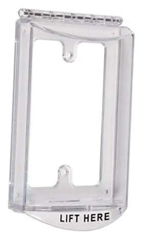 Cecominod036744 Safety Technology International Inc Inc. -6519 Single-gang Hinged Clear