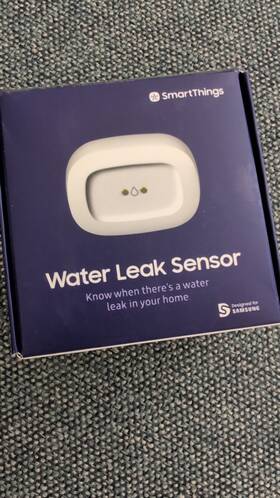 Samsung Ing001 Smartthings Water Leak Sensor Zigbee Smart Home Hub Compatible - Ne