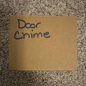 Sanjie Cc19wh-ds17 Door Chime Sensor Kit - 2 Pack White Battery Powered